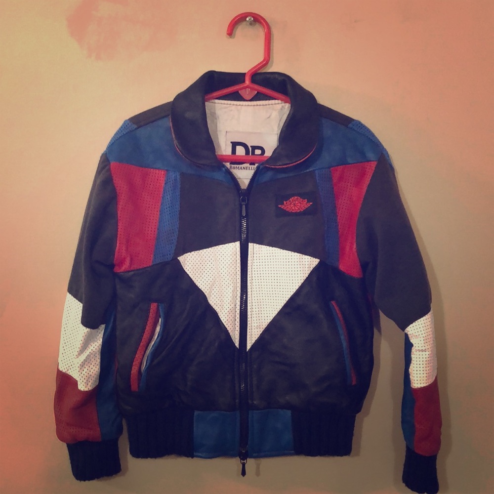 🔥RARE🔥 Dr Romanelli Leather Air Jordan Jacket